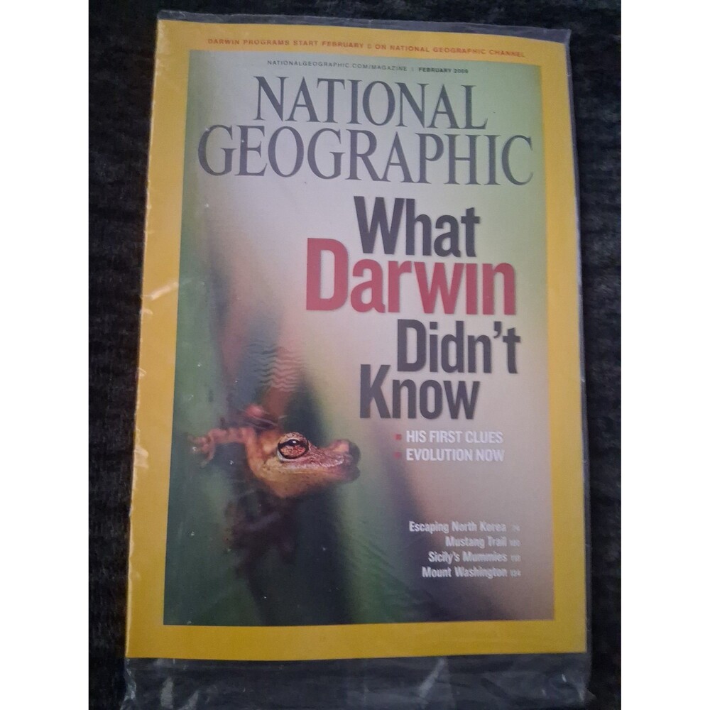 National Geographic February 2009 sealed copy